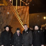 Rabbiner Yochono Gordon, Dr. h.c. Charlotte Knobloch, Staatsminister Dr. Ludwig Spaenle und Rabbiner Israel Diskin (v.links). Foto: Daniel Schvarcz